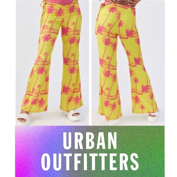 NWT Sz 2 Urban Outfitters Comfy Flare Pants NWT - Picture 7 of 8